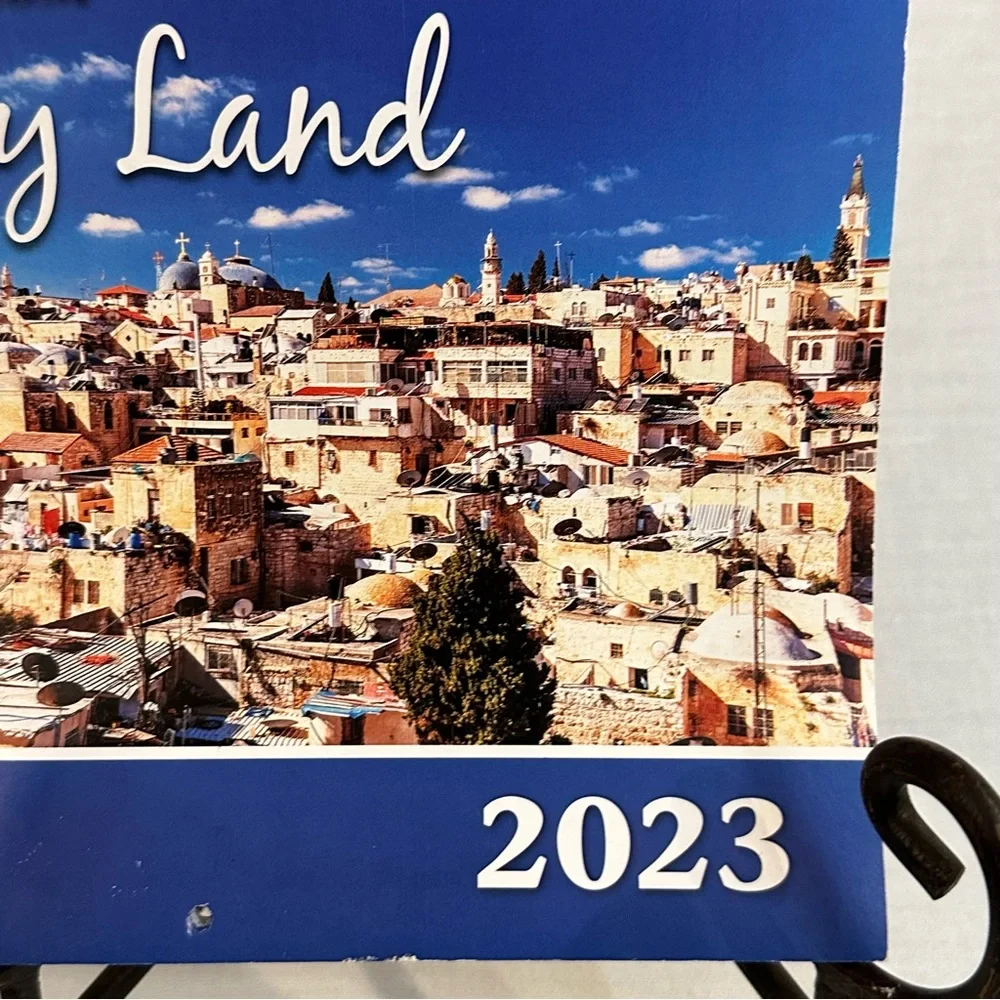 Blessings from the Holy Land 2023 Wall Calendar 12 Months Israel Photos Jesus